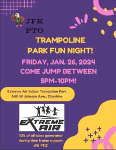 JFK Middle School Fundraiser!